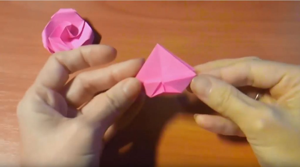 Переворачиваем заготовку