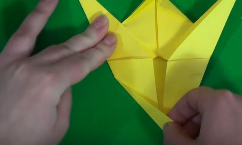 Проводим складку