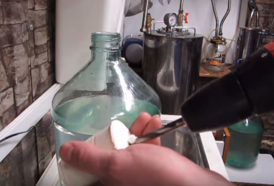 Сверлим дырку