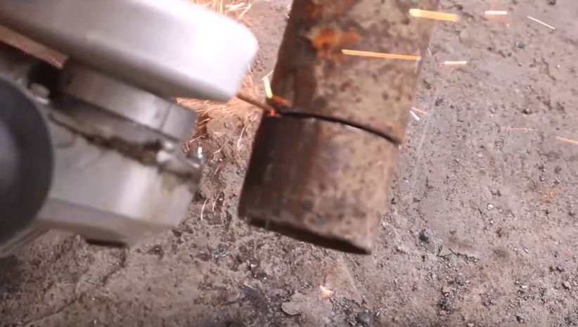 Отрезаем заготовку