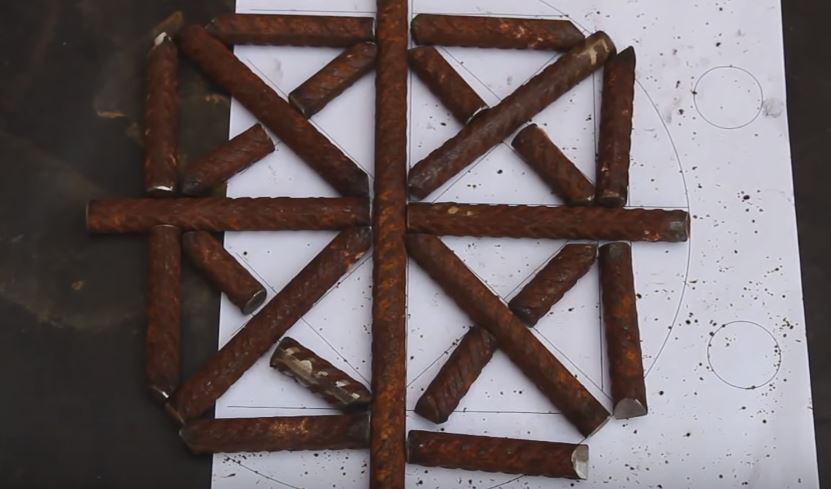 Схема решетки