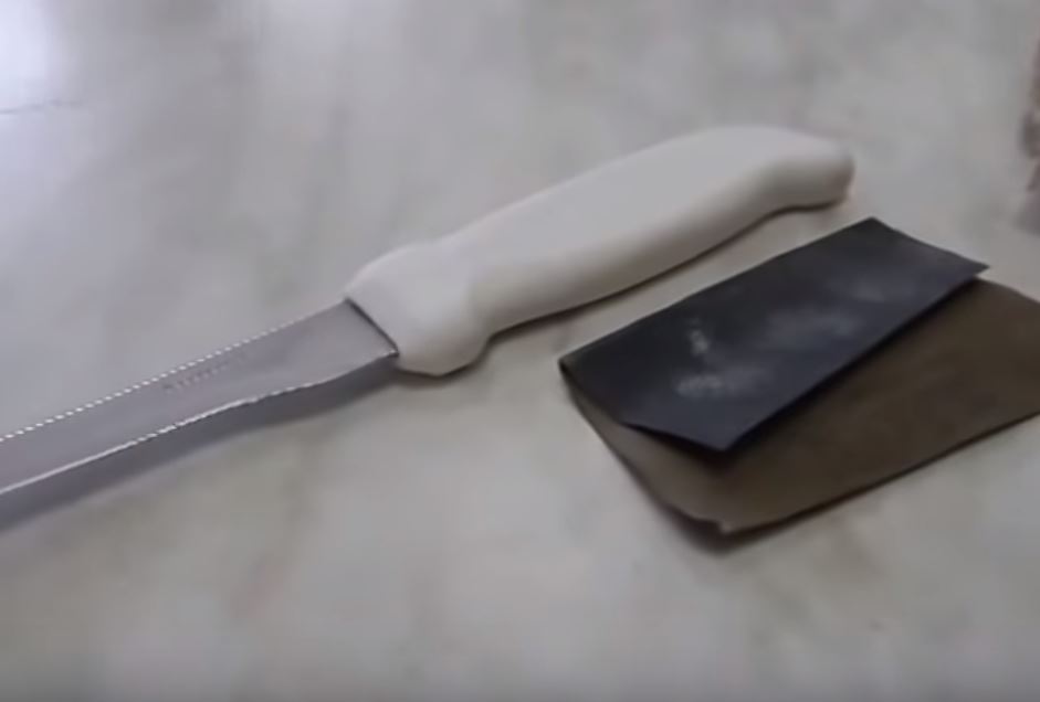 Шлифуем наждачкой