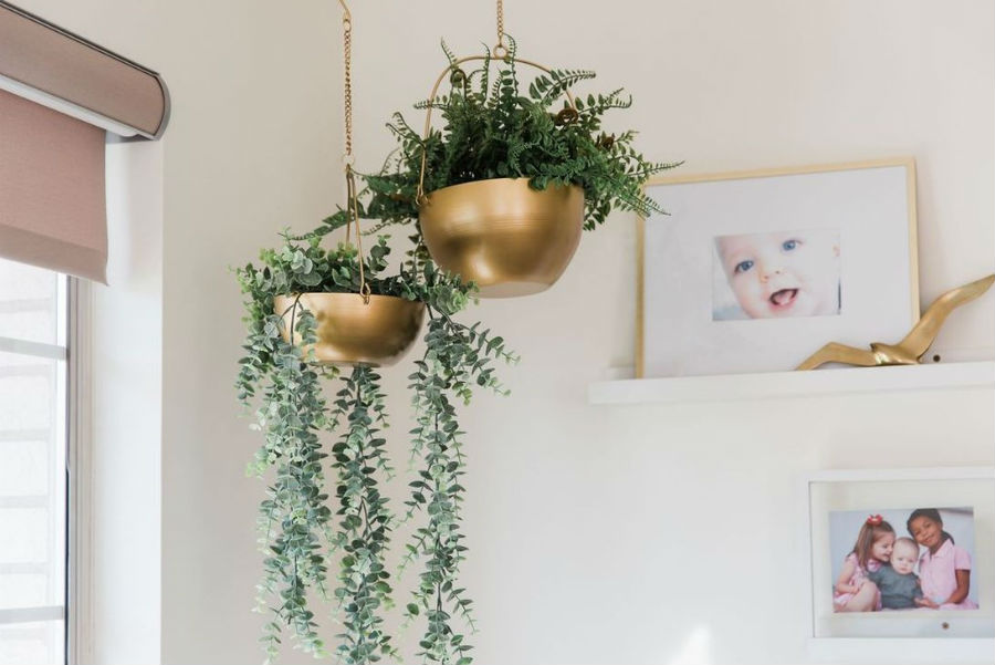 Висячая корзинка