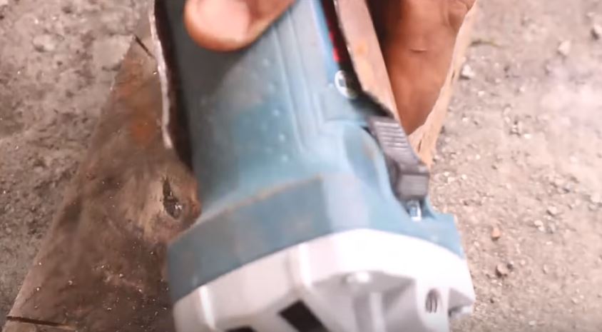 Разгибаем заготовку