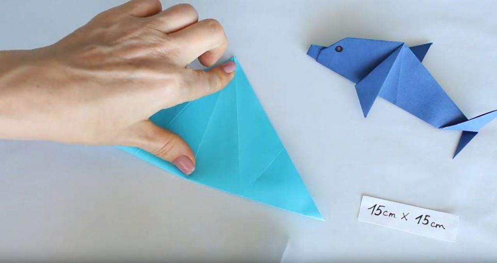 соединяем верхний угол с нижним