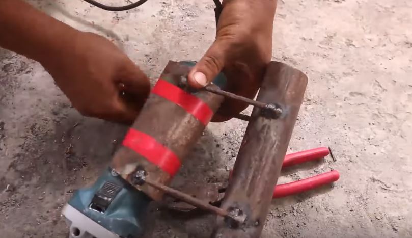 Фиксируем кожух