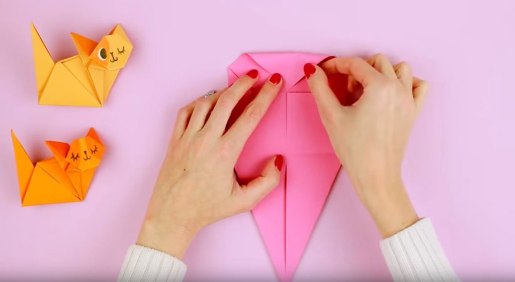 Раскрыв центральный треугольник