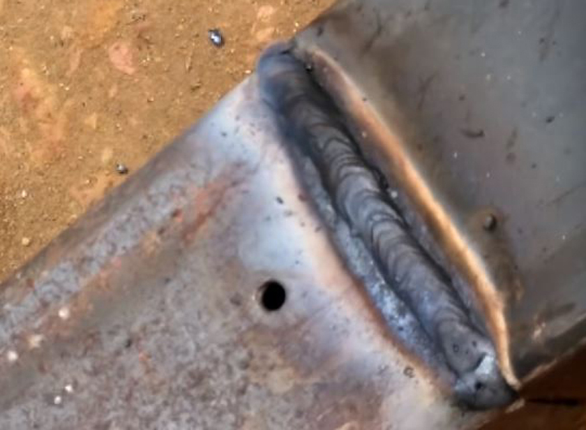 Получаем шов