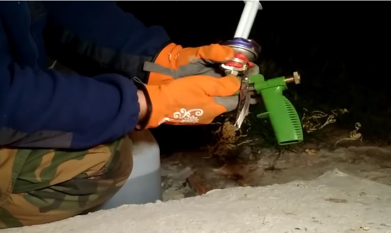 Вкручиваем в пистолет