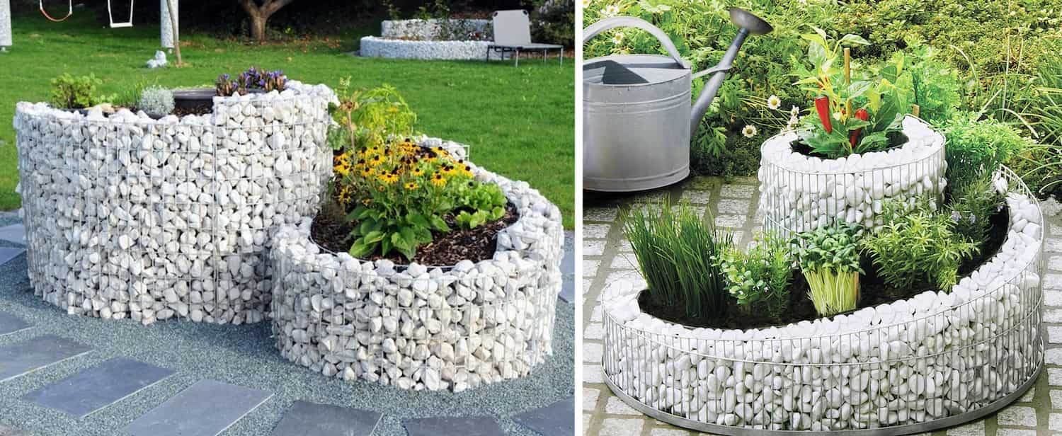 Клумбы на даче своими руками