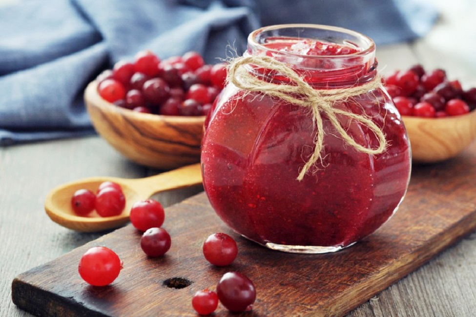 Клюква моченая в сиропе