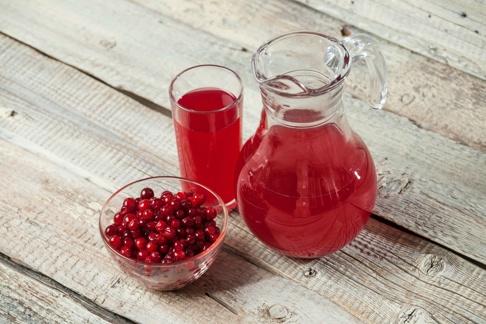 Вкусный морс для питья и полоскания горла