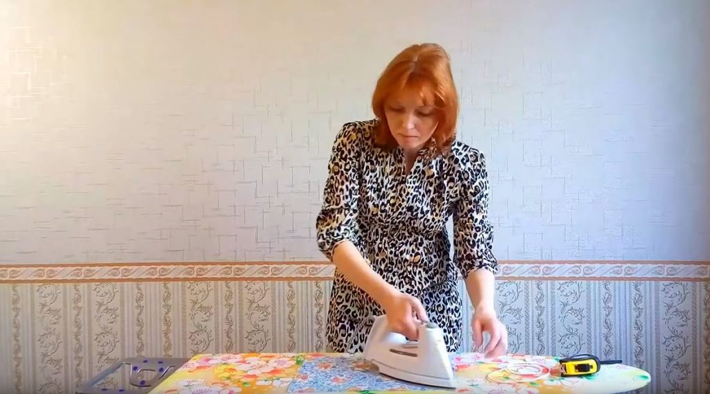 Разглаживаем х/б ткань