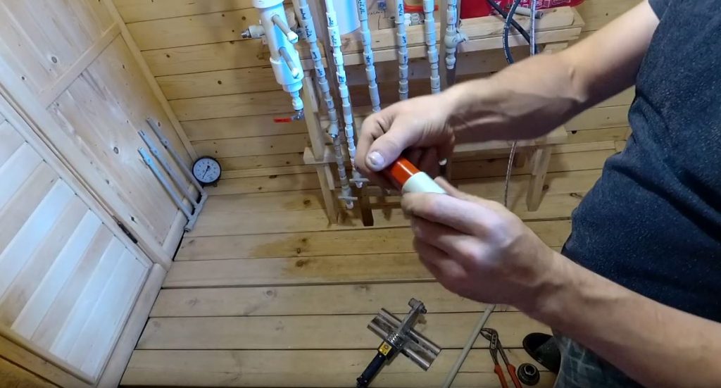 Также поступаем и со второй стороной муфты