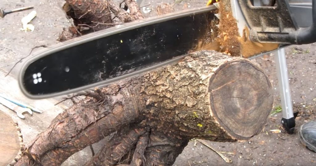 пила готова к использованию