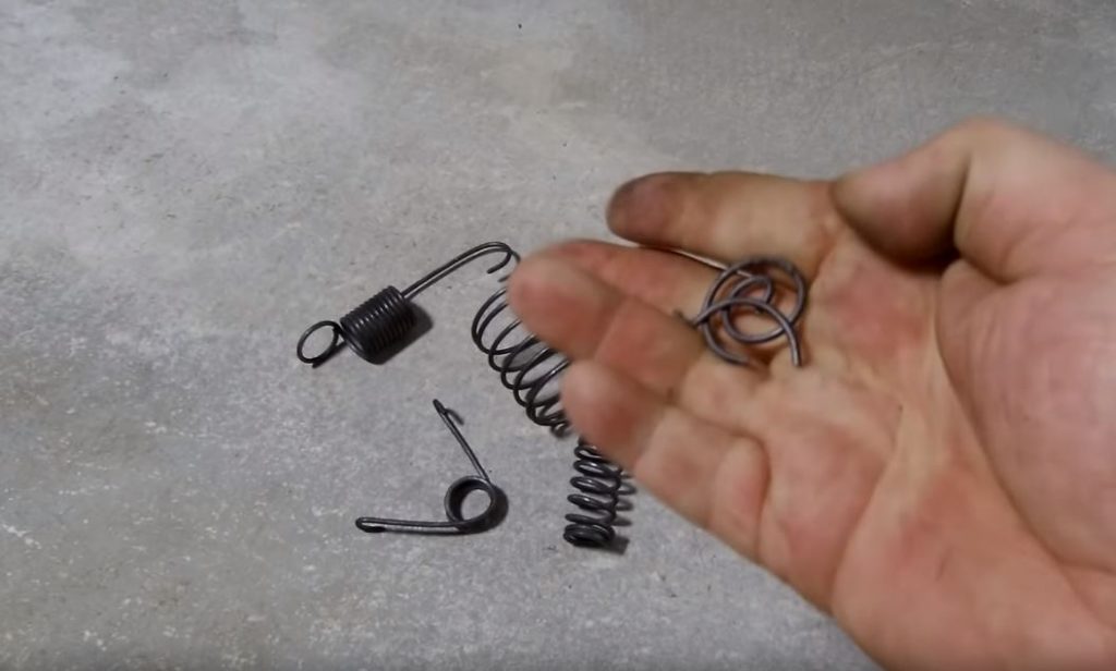 без отпуска пружина раскрошится