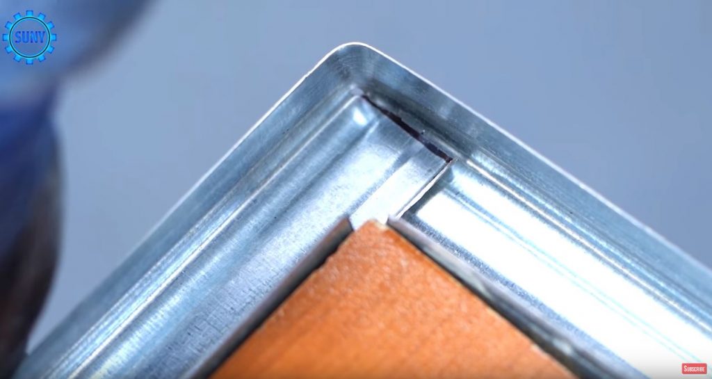 получаем угол из швеллера