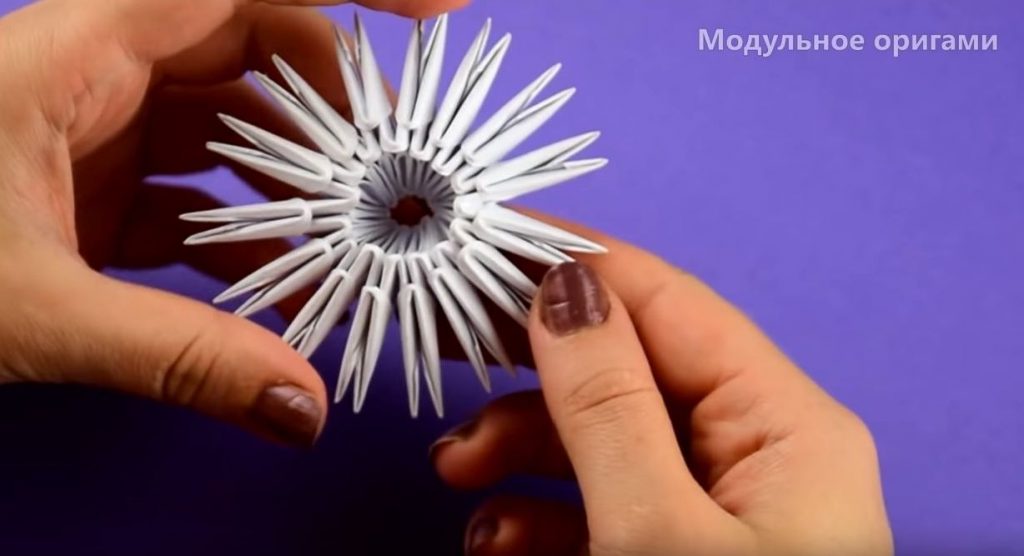 Так проделываем до тех пор, пока в первом ряду не окажется 15 модулей