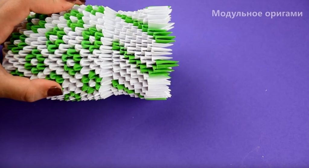 Начинаем соединять зигзаги