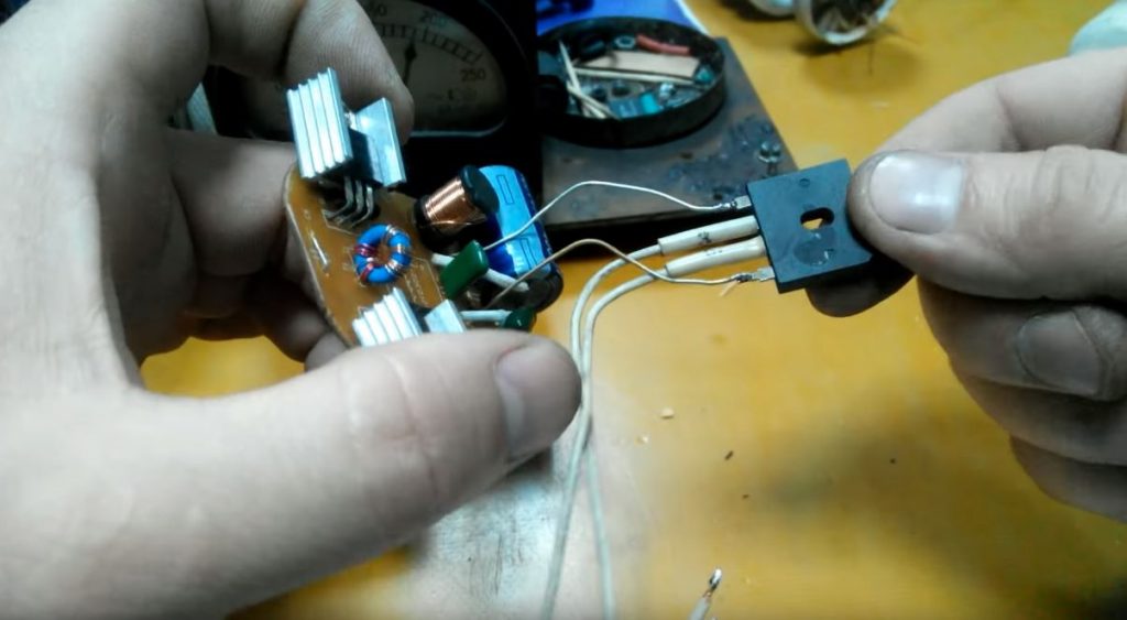 меняем транзисторы