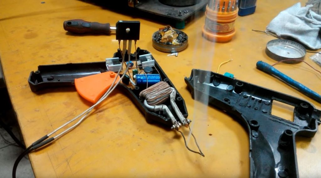 Делаем жало из медной проволоки сечением 2 мм