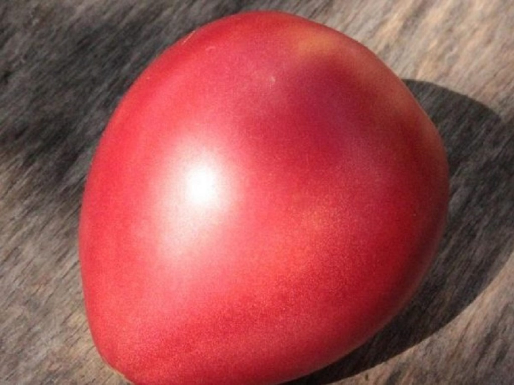 Розовый томат открытого