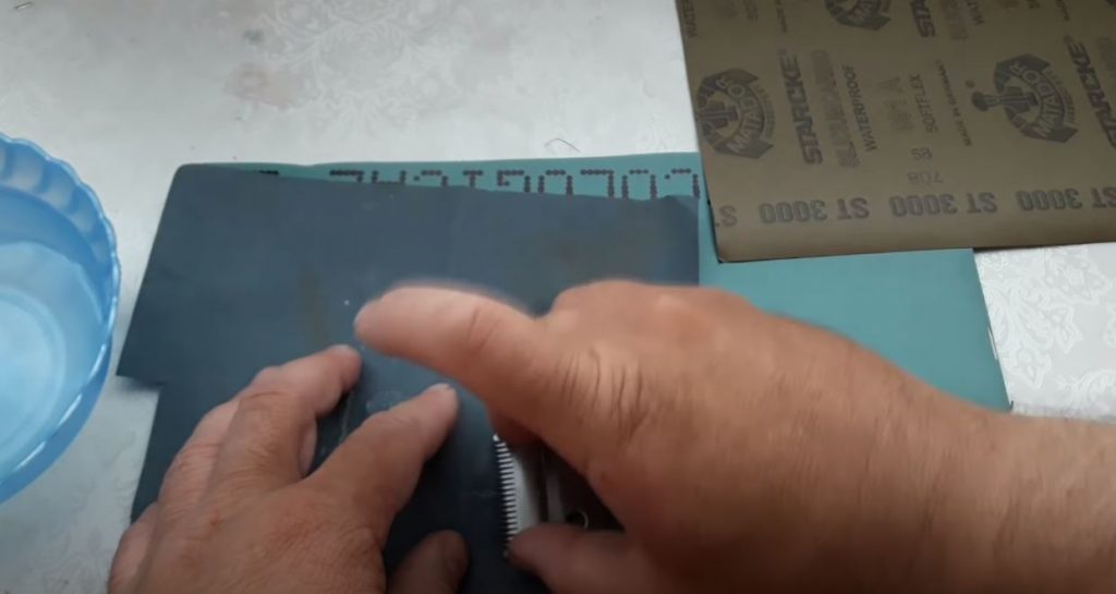 Заточку производите только с одной стороны