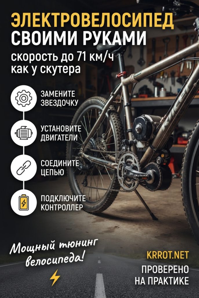 Самодельный электровелосипед