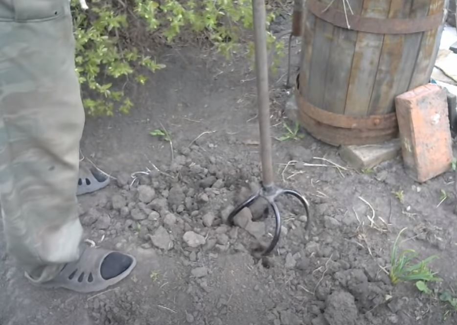 Культиватор легко рыхлит даже твердую землю