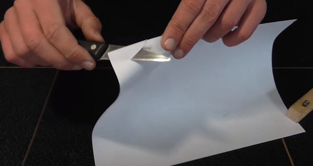 Теперь нож легко справляется с задачей