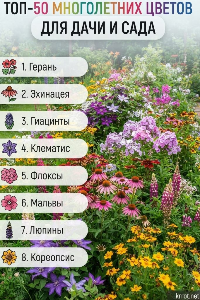 Многолетние цветы