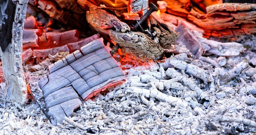 Получение древесной золы