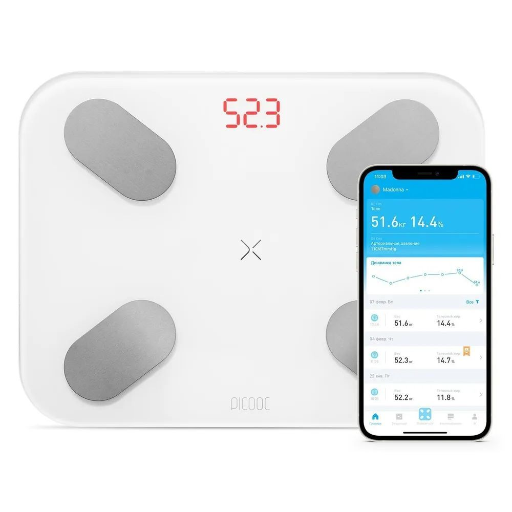 10 Лучших напольных весов 2025