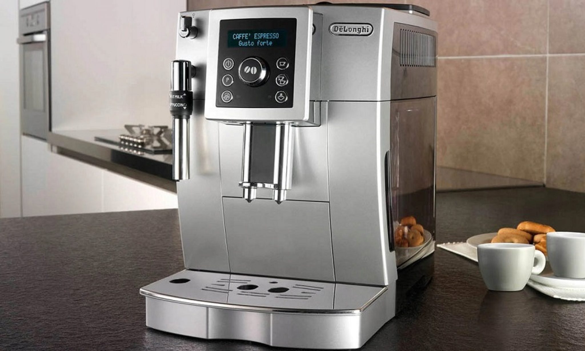 Делонги от кофейных масел. Кофемашина Delonghi ECAM 23 420. Кофемашина Delonghi ECAM 23.420 SB. Кофеварка Delonghi ECAM 23.420. ECAM 23.