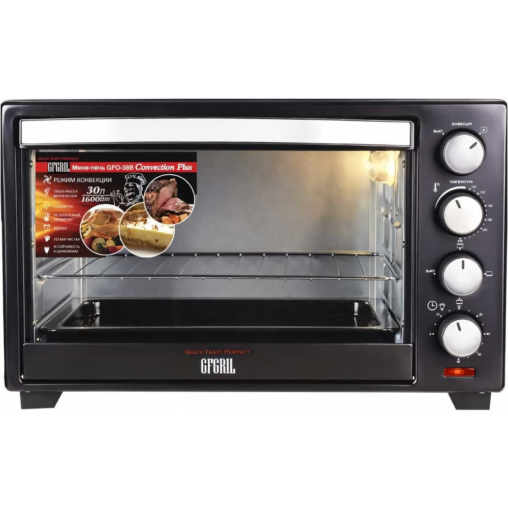 10 Лучших электрических мини-печей с конвекцией 2025 года