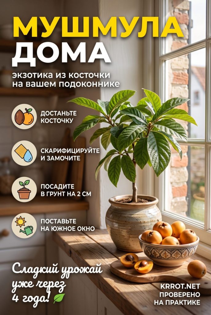 Как вырастить мушмулу