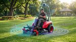 Косилка от Honda запоминает маршрут кошения с оператором, а потом повторяет его сама Газонокосилка аккумуляторная самоходная