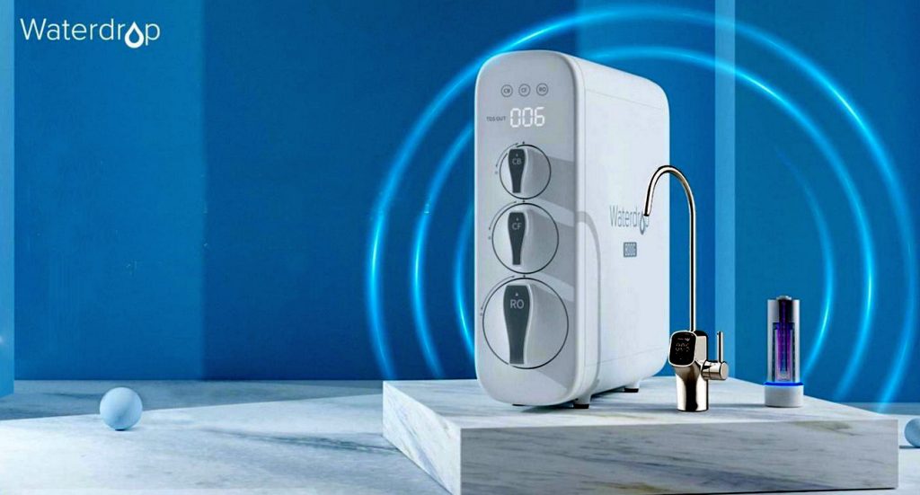 3000 литров чистой воды в сутки без бака с новой системой обратного осмоса Waterdrop G3P800