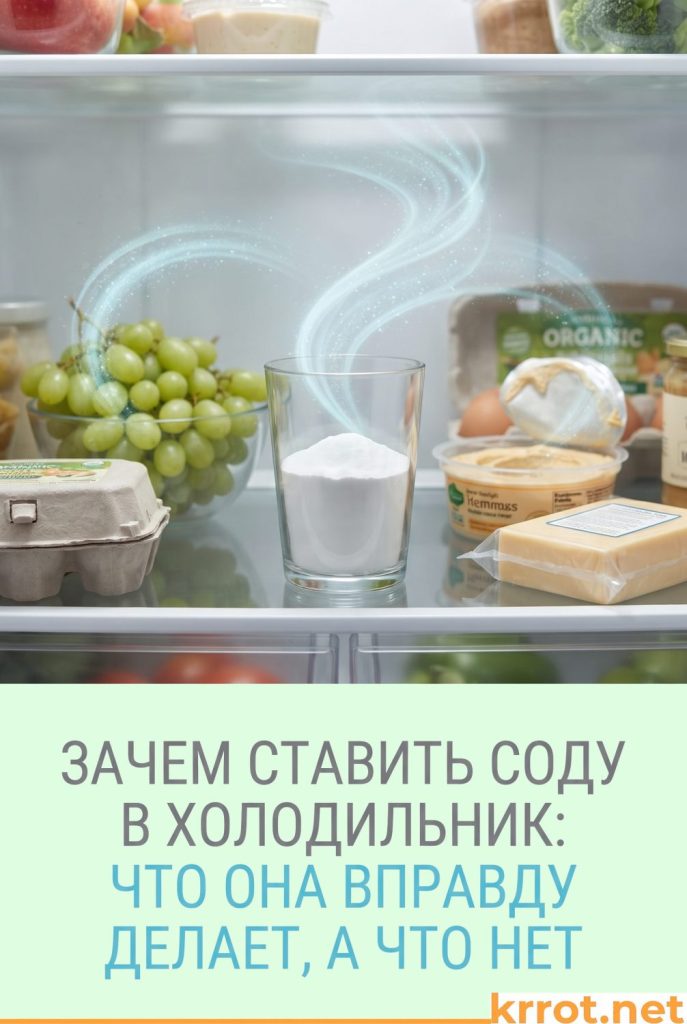 Зачем ставить соду в холодильник