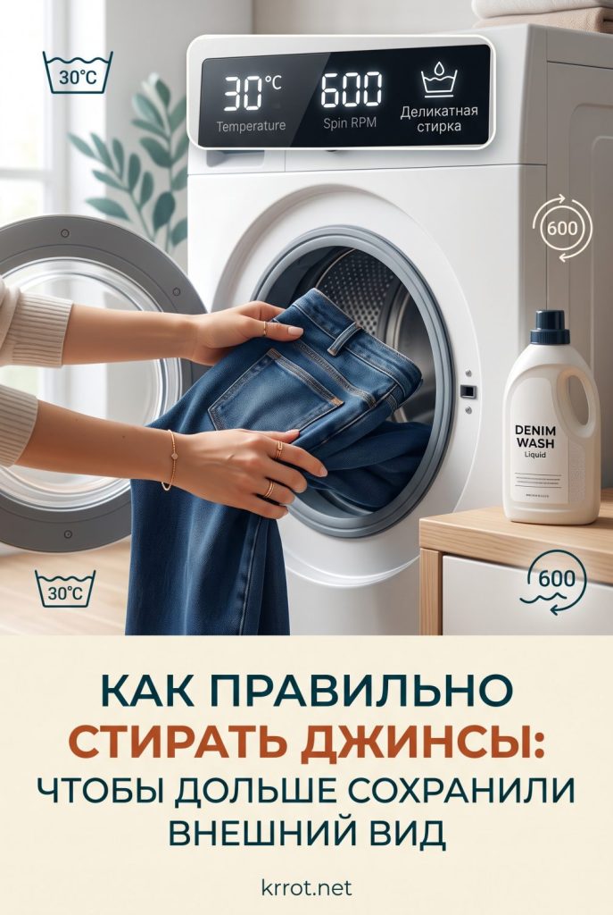 Как правильно стирать джинсы: на каком режиме, чтобы не полиняли и не сели