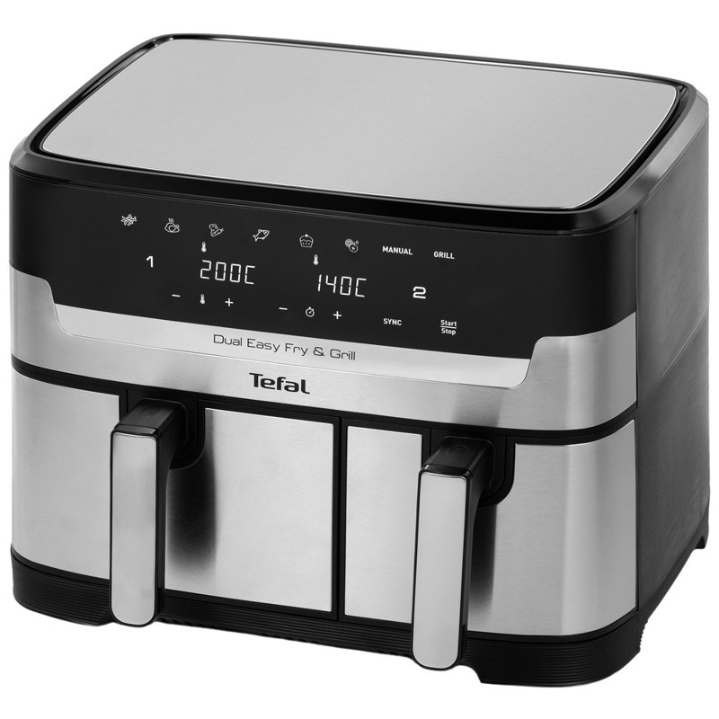 Аэрогриль Tefal Dual Easy Fry & Grill EY905D10