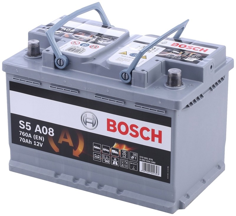 Аккумулятор Bosch S5 AGM A08