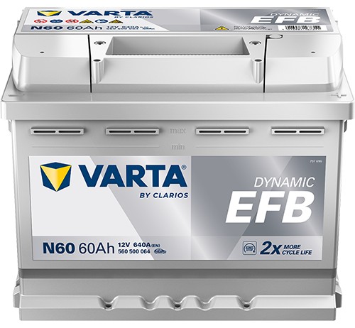 Аккумулятор Varta Blue Dynamic EFB N60