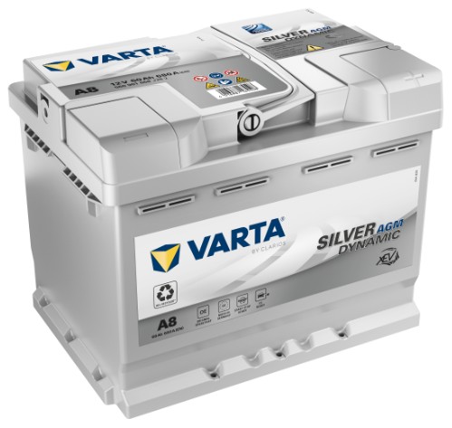 Аккумулятор Varta Silver Dynamic AGM D52