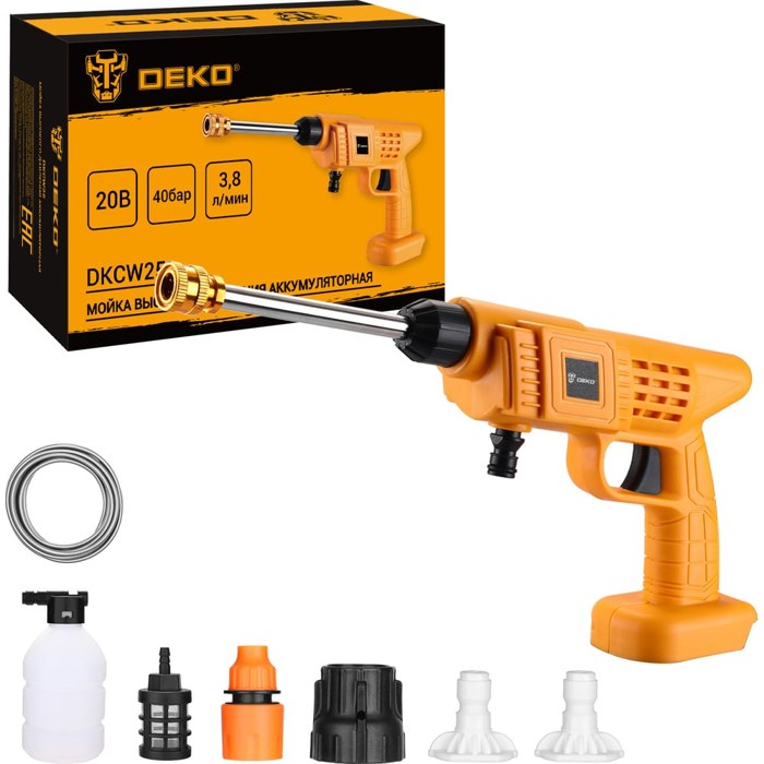 Аккумуляторная мойка Deko DKCW25