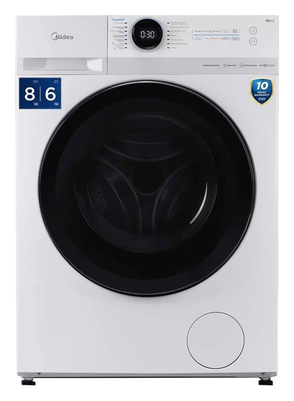 Стирально-сушильная машина Midea MF200D80WBS