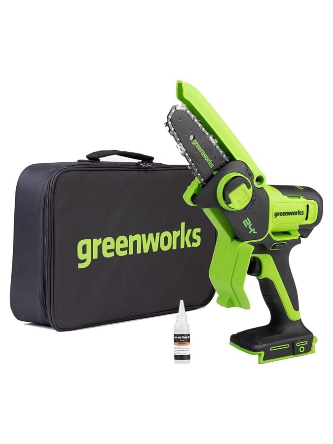 Аккумуляторная мини-пила Greenworks GD24CSMNX