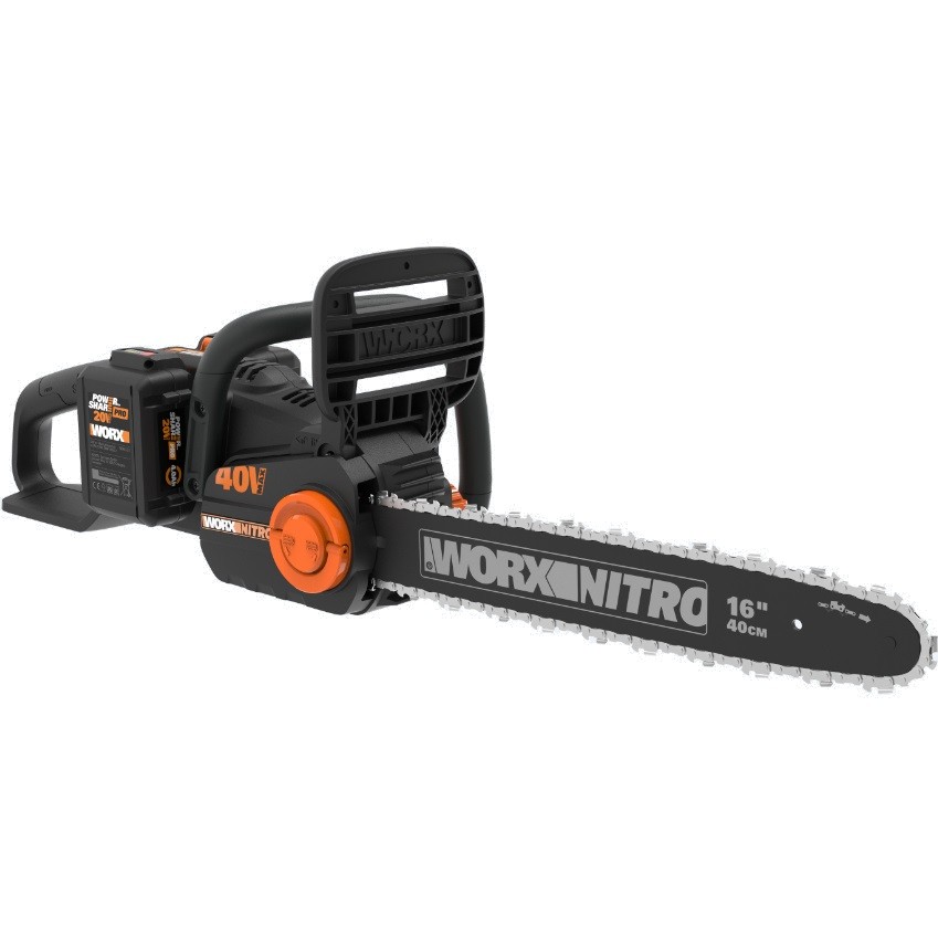 Аккумуляторная цепная пила Worx Nitro WG385E