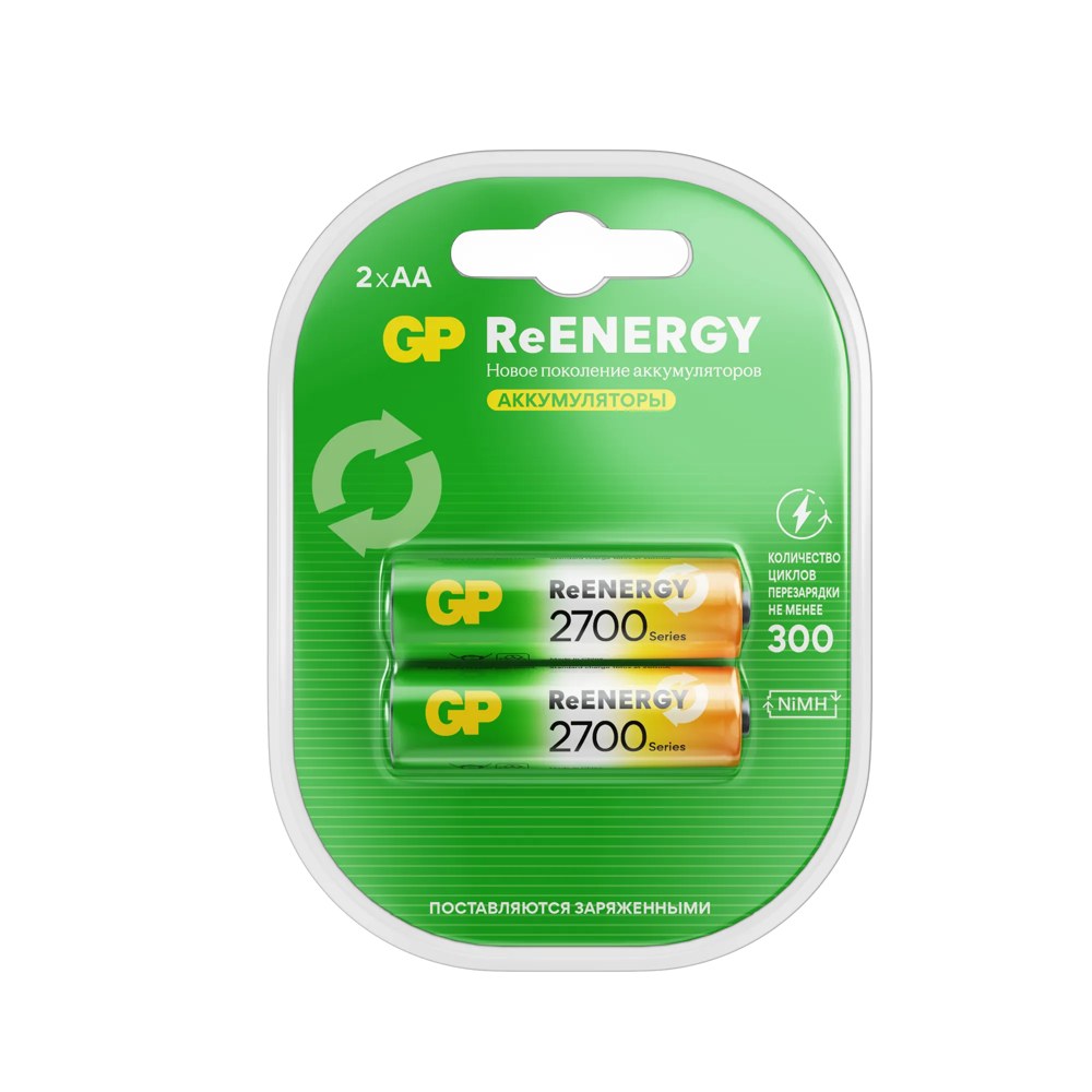 Аккумулятор AA GP ReEnergy 2700 мАч
