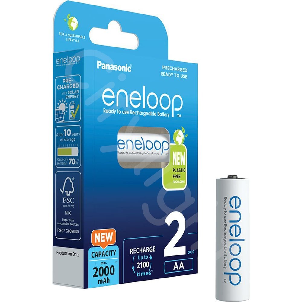 Аккумулятор AA Panasonic eneloop 2000 мАч